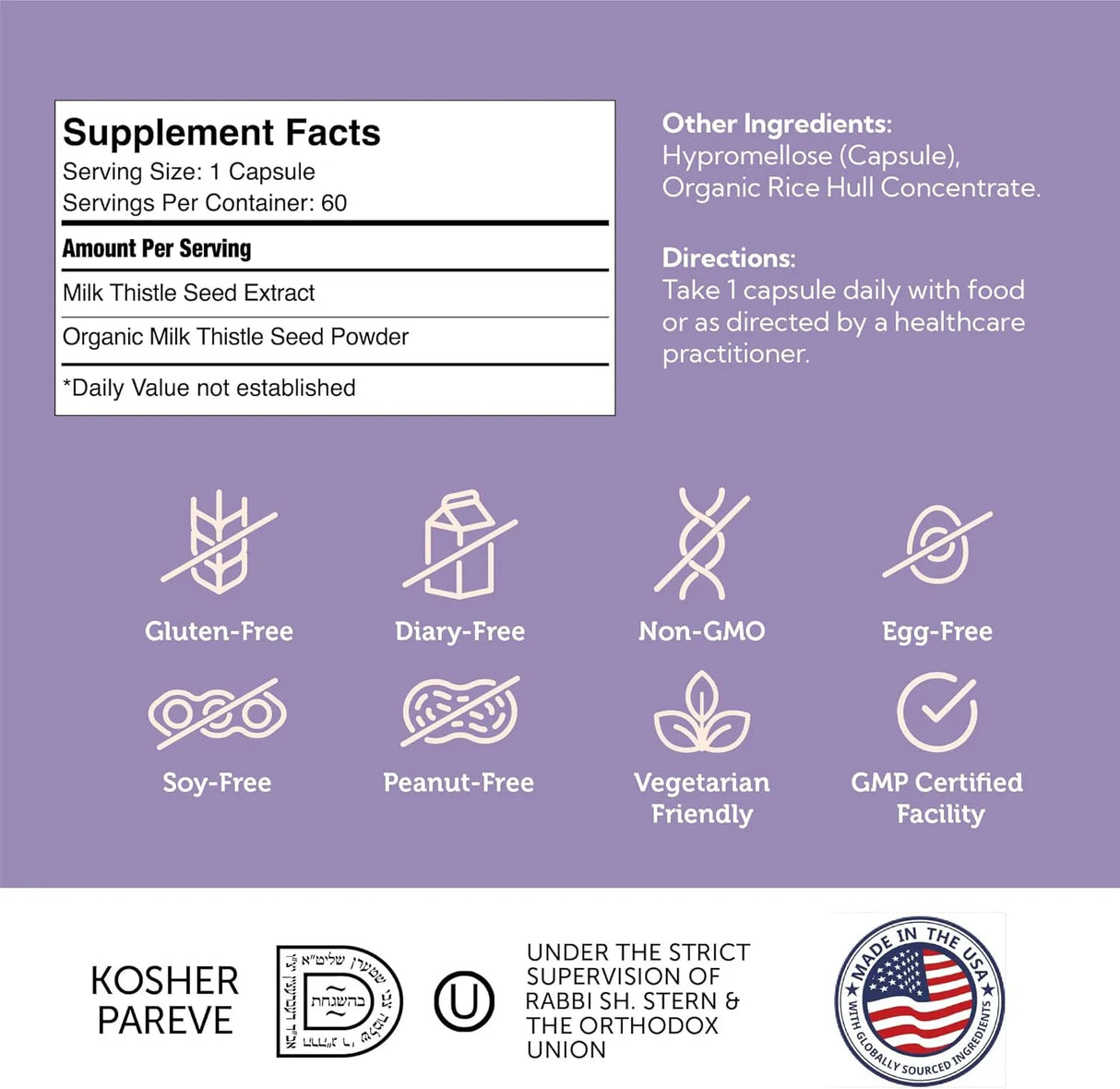 ZAHLER - Zahler Milk Thistle 60 Capsulas - The Red Vitamin MX - Suplementos Alimenticios - {{ shop.shopifyCountryName }}