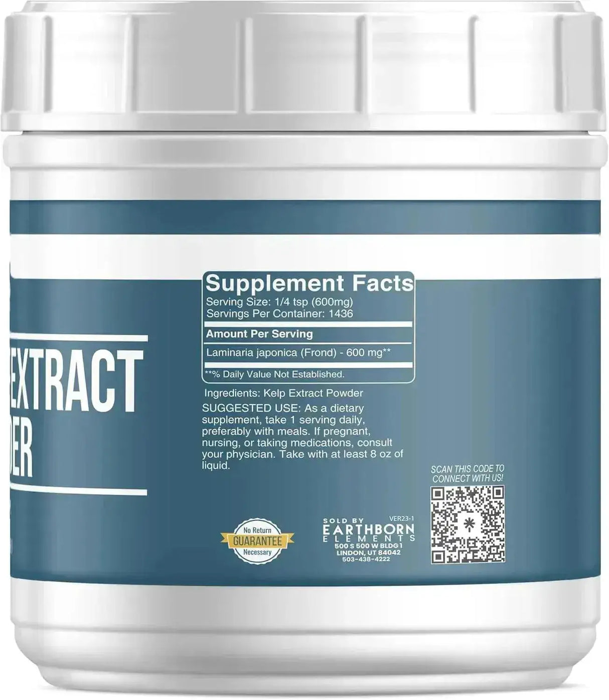 EARTHBORN ELEMENTS - Earthborn Elements Kelp Extract Powder 861Gr. - The Red Vitamin MX - Suplementos Alimenticios - {{ shop.shopifyCountryName }}