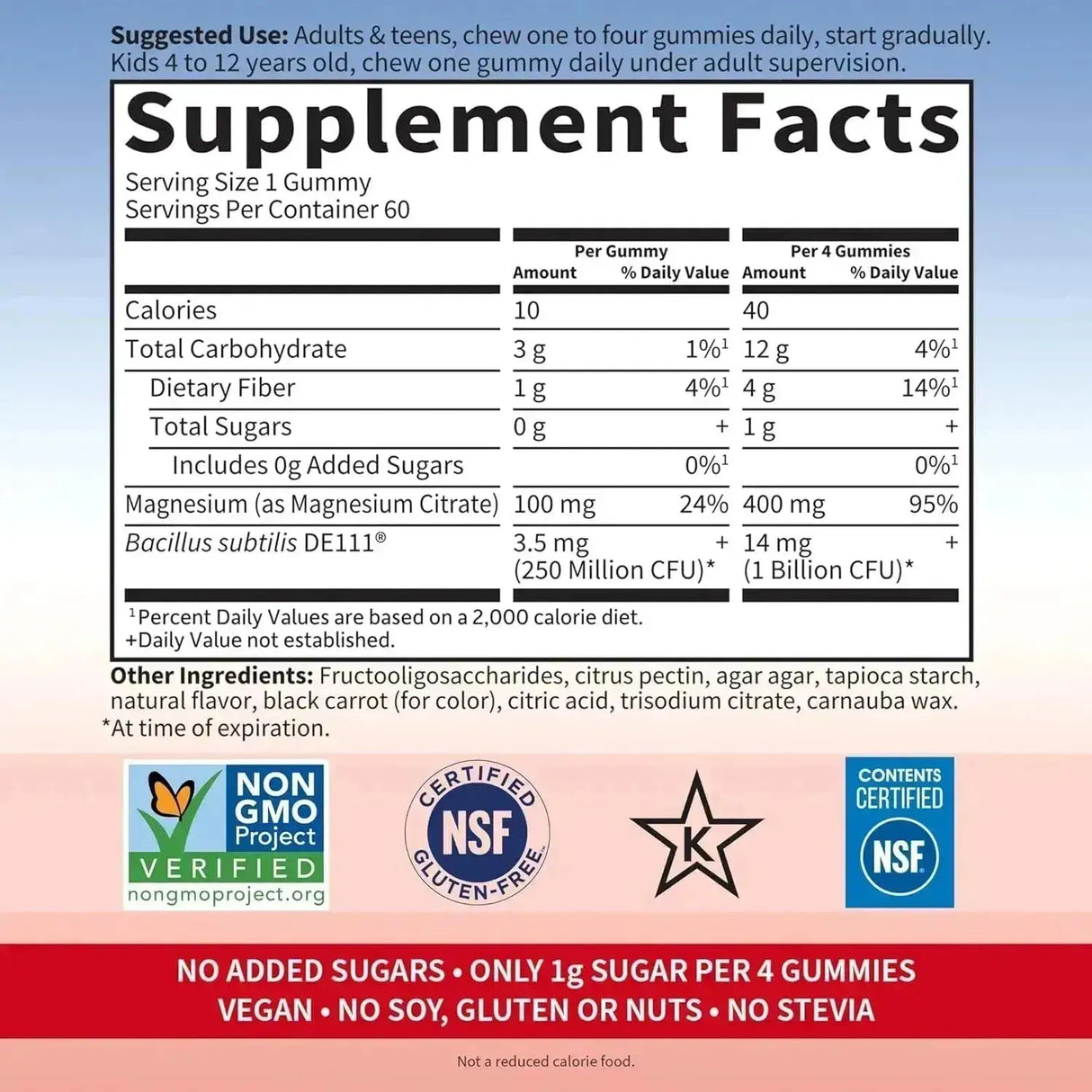 GARDEN OF LIFE - Garden of Life Dr Formulated Magnesium Citrate with Prebiotics & Probiotics 60 Gomitas - The Red Vitamin MX - Suplementos Alimenticios - {{ shop.shopifyCountryName }}