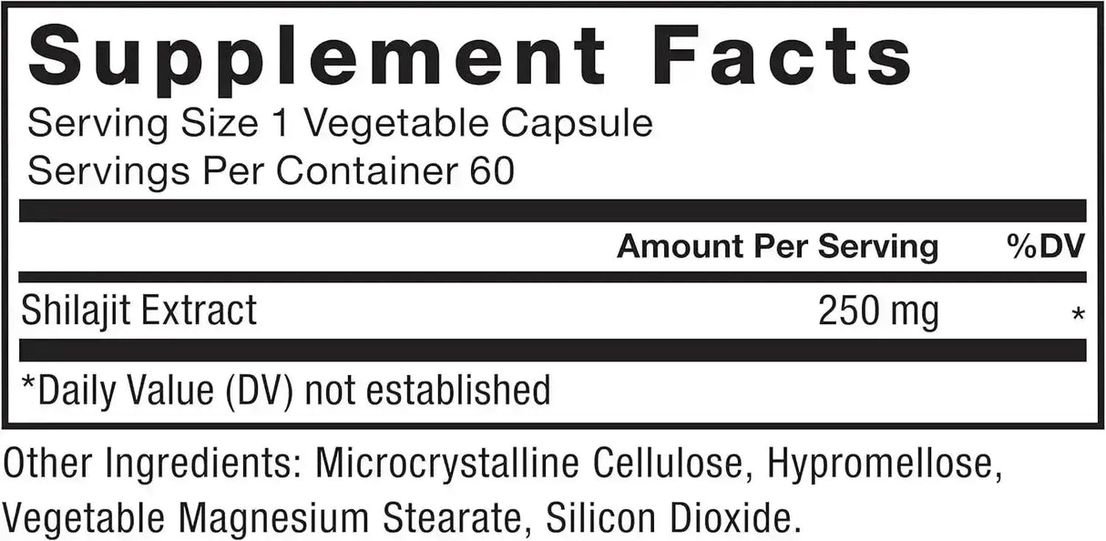 FORCE FACTOR - Force Factor Shilajit 250Mg. 60 Capsulas - The Red Vitamin MX - Suplementos Alimenticios - {{ shop.shopifyCountryName }}