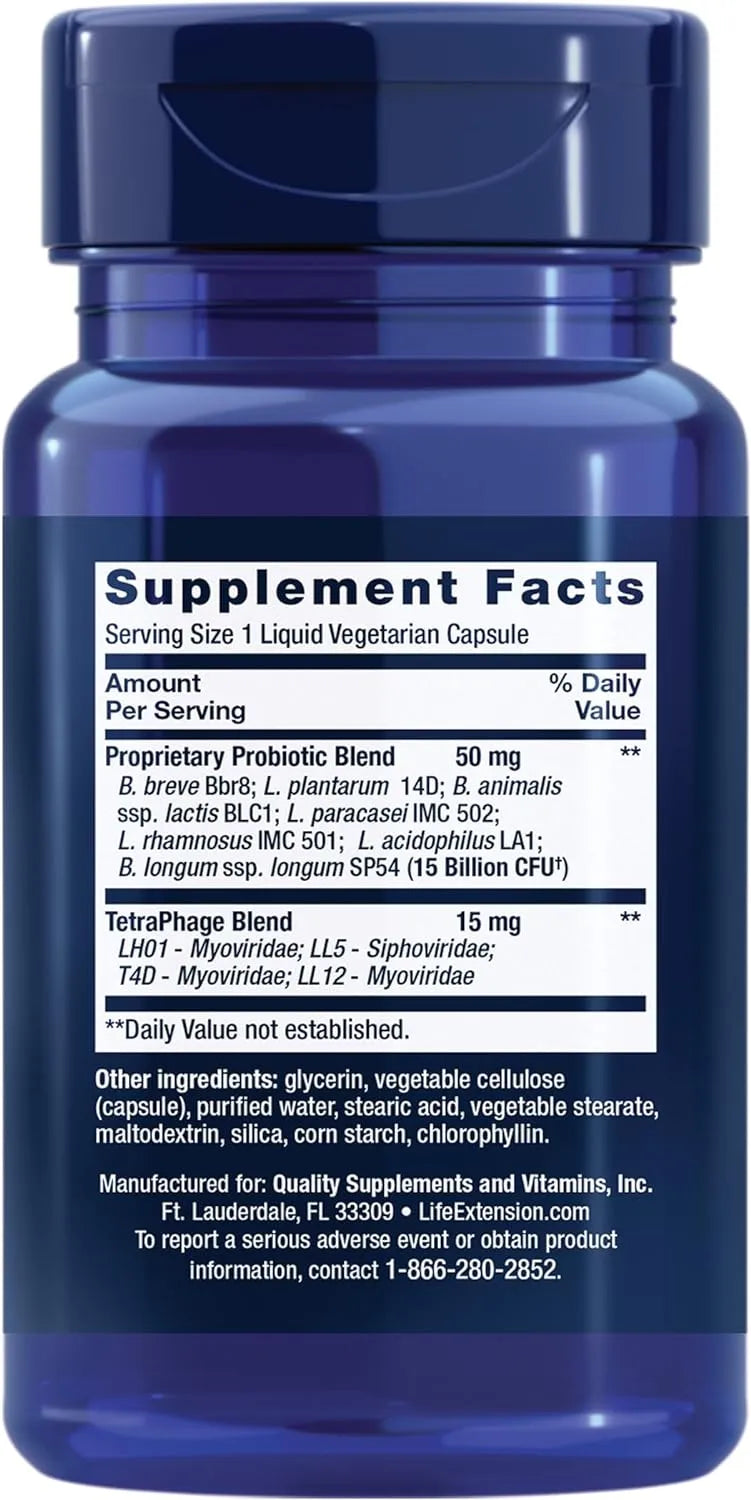 LIFE EXTENSION - Life Extension FLORASSIST GI with Phage Technology 30 Capsulas - The Red Vitamin MX - Suplementos Alimenticios - {{ shop.shopifyCountryName }}