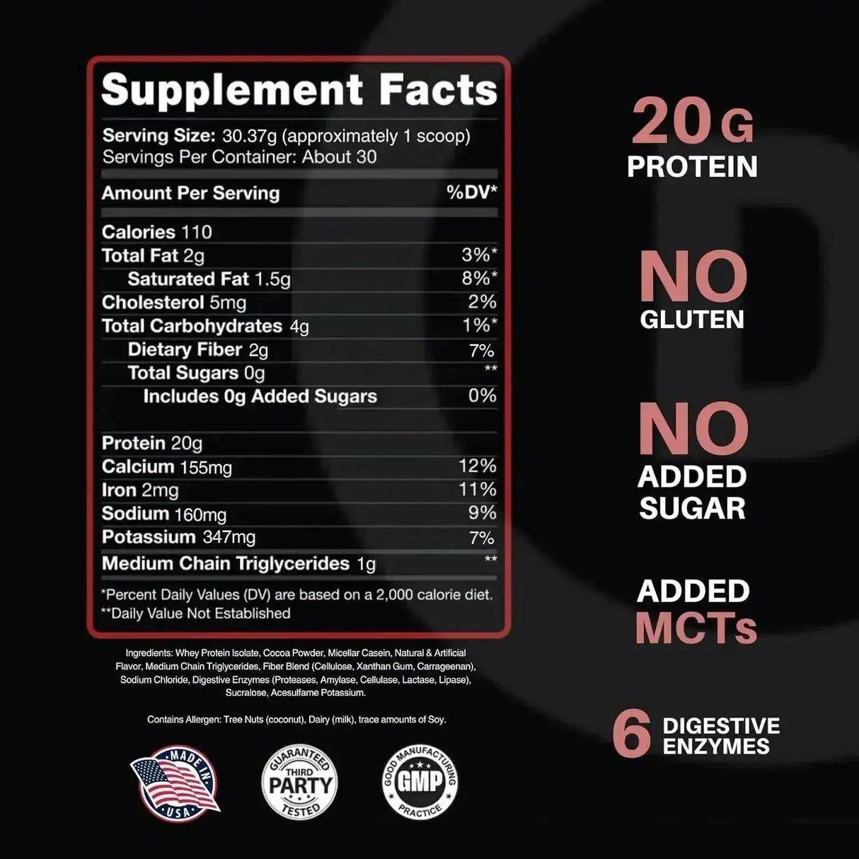 DEVOTION NUTRITION - Devotion Nutrition Protein Powder Brownie Batter 2 Lbs. - The Red Vitamin MX - Suplementos Alimenticios - {{ shop.shopifyCountryName }}