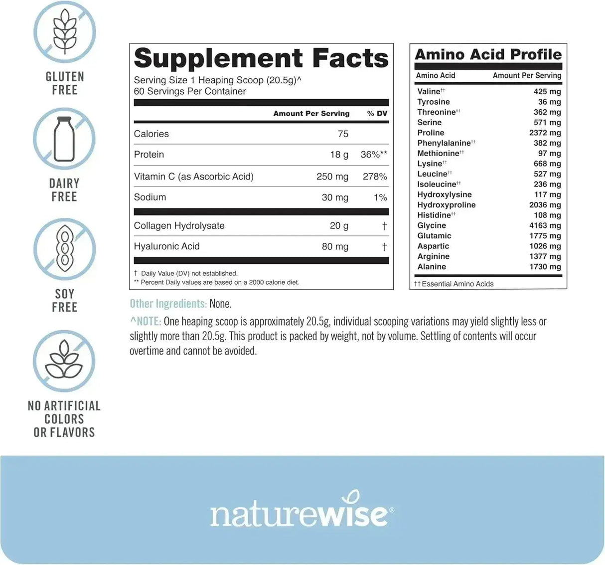 NATUREWISE - NatureWise Collagen Peptides Powder with Hyaluronic Acid and Vitamin C 1,250Gr. - The Red Vitamin MX - Suplementos Alimenticios - {{ shop.shopifyCountryName }}