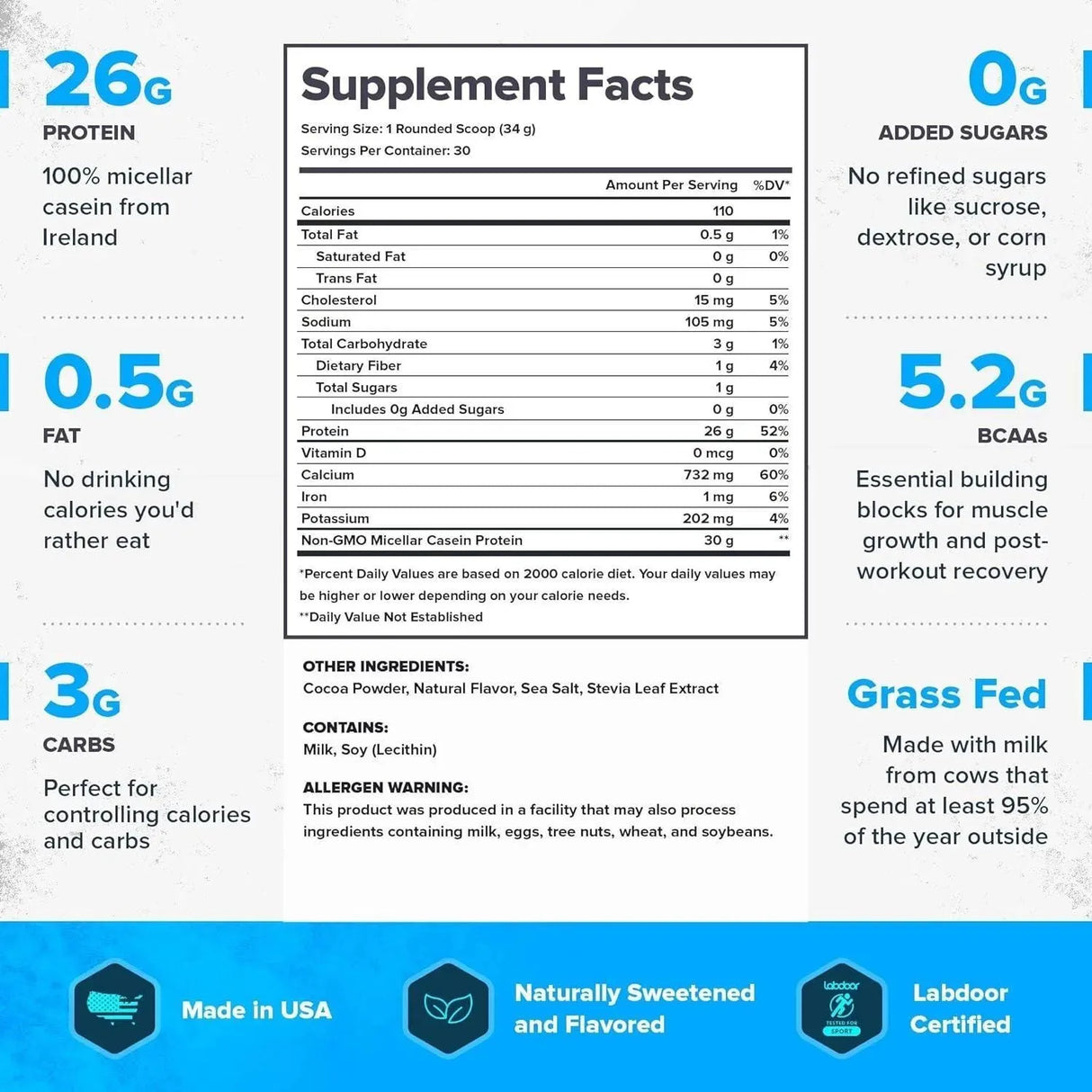 LEGION - LEGION Casein+ Casein Protein Powder Dutch Chocolate 800Gr. - The Red Vitamin MX - Suplementos Alimenticios - {{ shop.shopifyCountryName }}