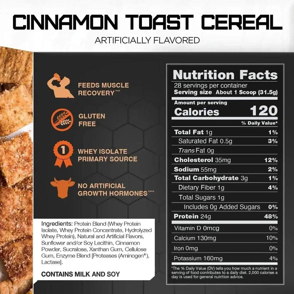 RIVAL NUTRITION - Rival Nutrition Rivalwhey Cinnamon Toast 28 Servicios 908Gr. - The Red Vitamin MX - Suplementos Alimenticios - {{ shop.shopifyCountryName }}