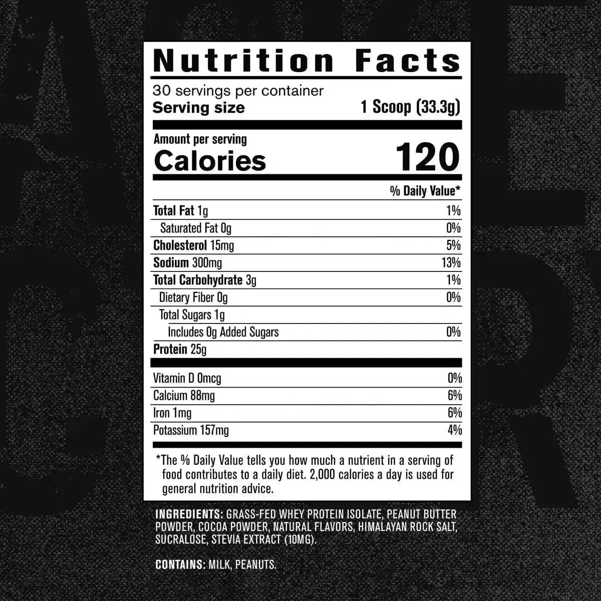 JACKED FACTORY - Jacked Factory Authentic ISO Grass Fed Whey Protein Isolate Powder Chocolate Peanut Butter 999Gr. - The Red Vitamin MX - Suplementos Alimenticios - {{ shop.shopifyCountryName }}