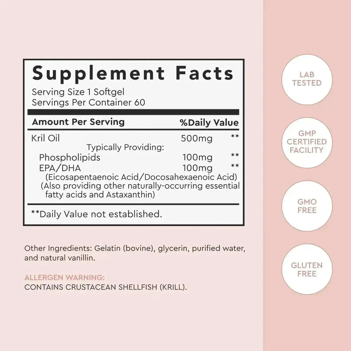 ALAYA NATURALS - Alaya Naturals Antarctic Krill Oil 500Mg. 60 Capsulas Blandas - The Red Vitamin MX - Suplementos Alimenticios - {{ shop.shopifyCountryName }}