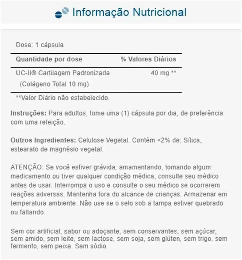 PURITAN'S PRIDE - Puritan's Pride Uc-II 40Mg. 30 Capsulas - The Red Vitamin MX - Suplementos Alimenticios - {{ shop.shopifyCountryName }}