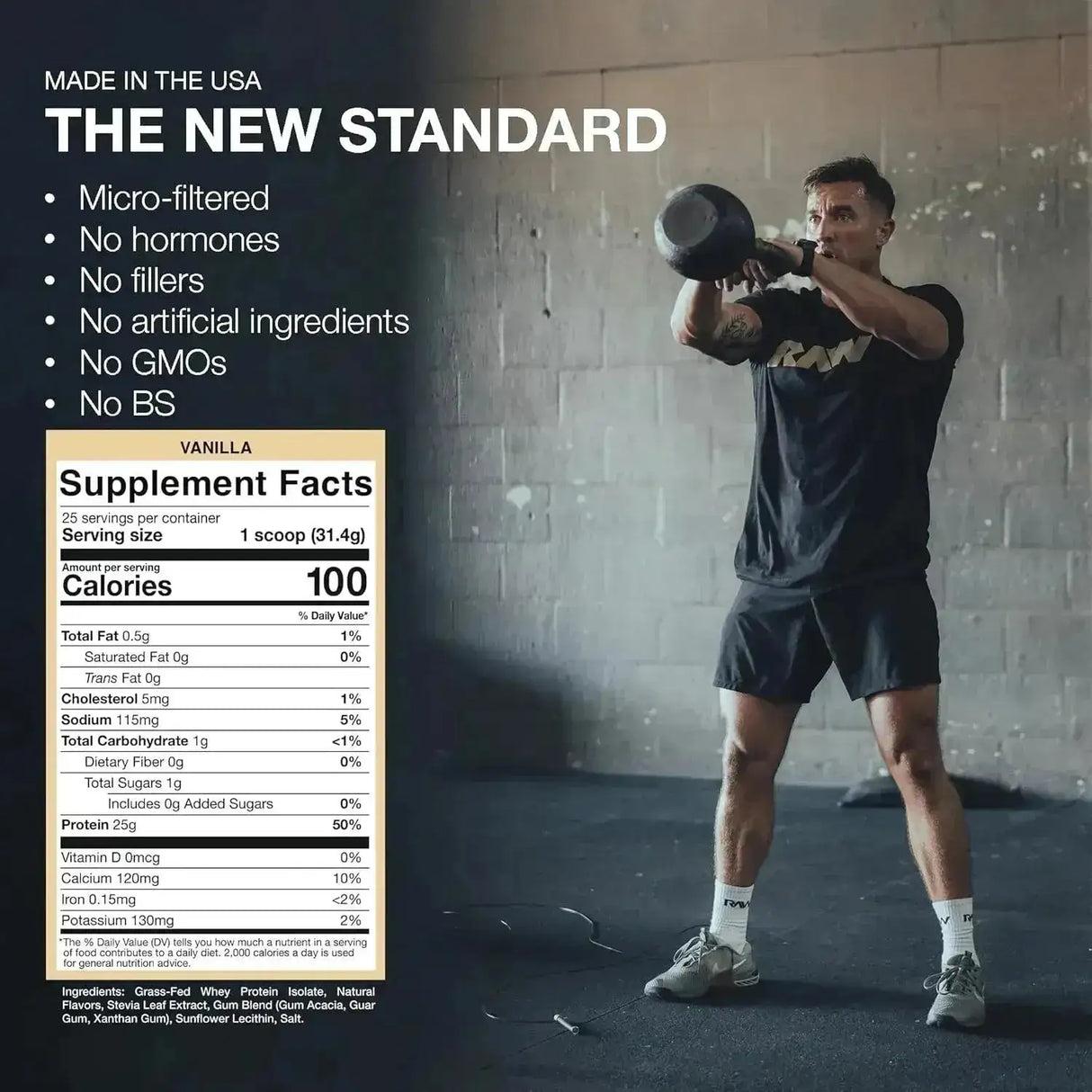 RAW - RAW Whey Isolate Protein Powder Vanilla 25 Servicios 740Gr. - The Red Vitamin MX - Suplementos Alimenticios - {{ shop.shopifyCountryName }}