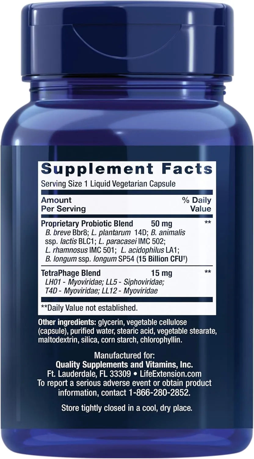 LIFE EXTENSION - Life Extension FLORASSIST GI with Phage Technology 90 Capsulas - The Red Vitamin MX - Suplementos Alimenticios - {{ shop.shopifyCountryName }}