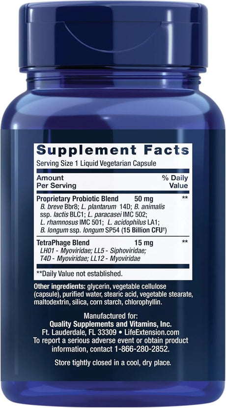 LIFE EXTENSION - Life Extension FLORASSIST GI with Phage Technology 90 Capsulas - The Red Vitamin MX - Suplementos Alimenticios - {{ shop.shopifyCountryName }}