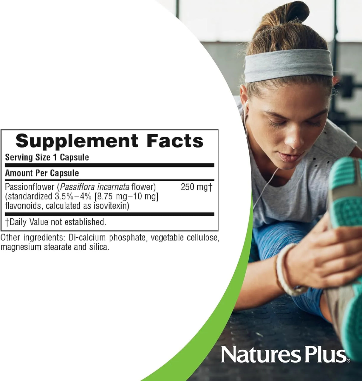 NATURES PLUS - Natures Plus Herbal Actives Passion Flower 250Mg. 60 Capsulas - The Red Vitamin MX - Suplementos Alimenticios - {{ shop.shopifyCountryName }}