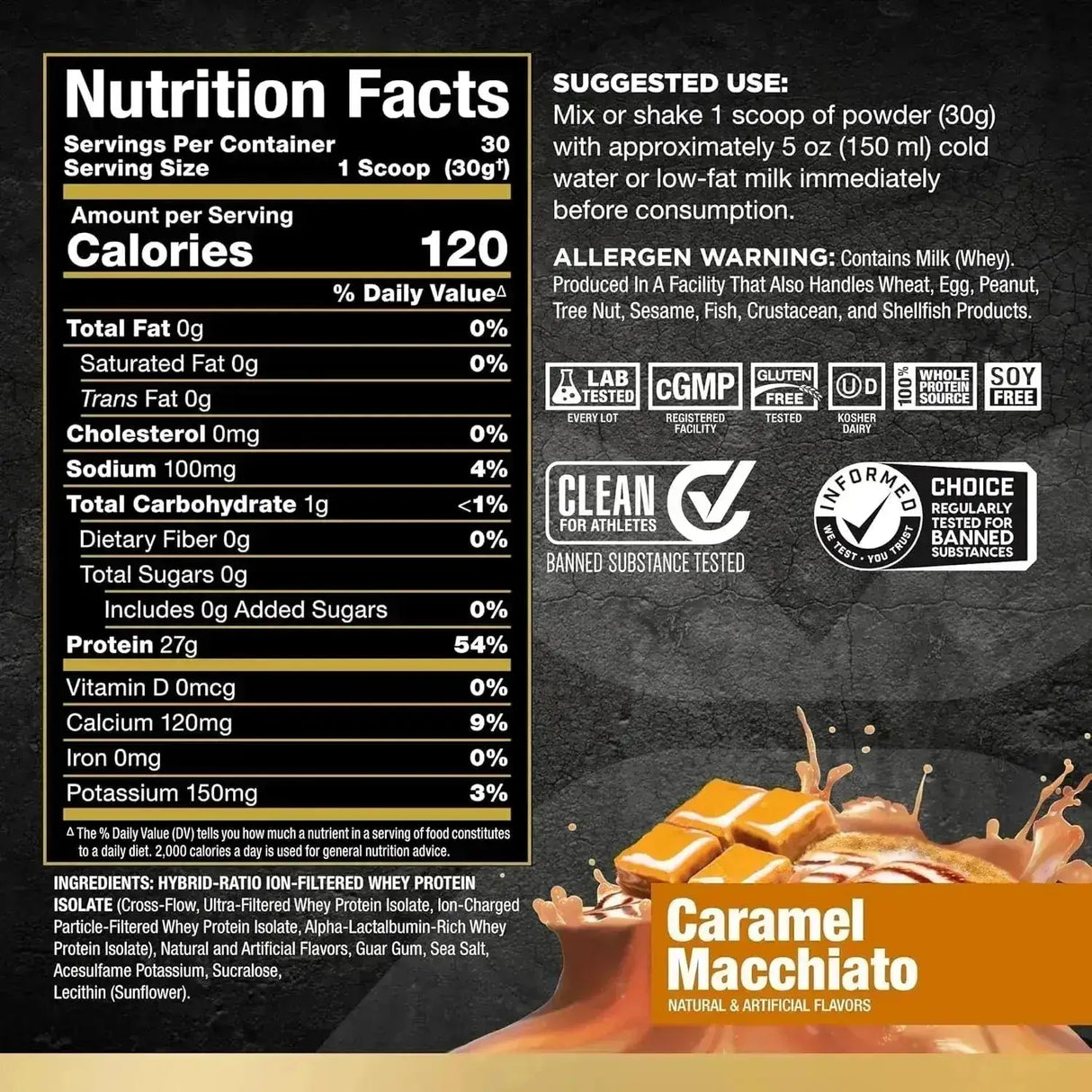 ALLMAX NUTRITION - ALLMAX Nutrition ISOFLEX Whey Protein Powder Caramel Macchiato 907Gr. - The Red Vitamin MX - Suplementos Alimenticios - {{ shop.shopifyCountryName }}