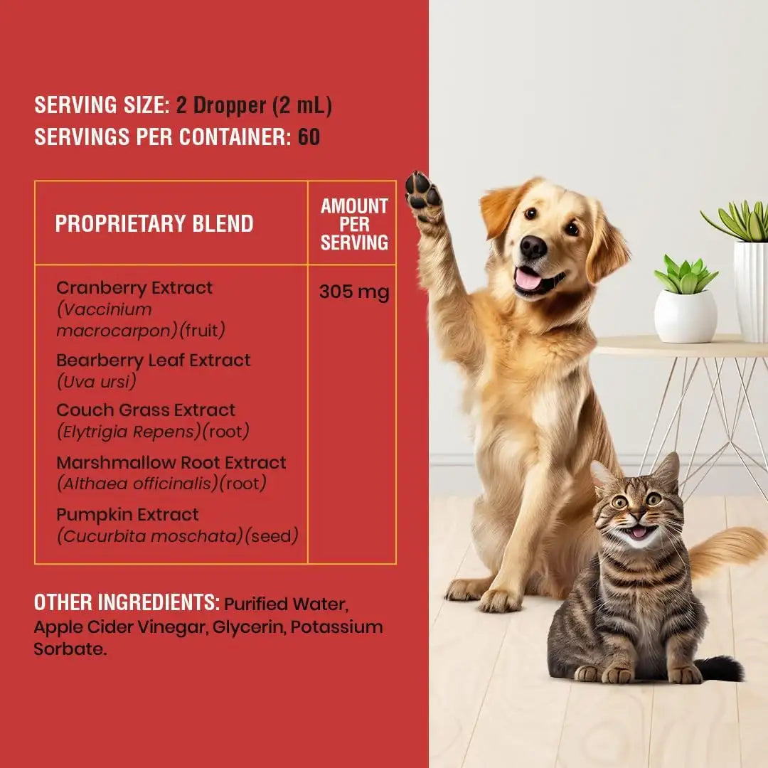 SPECIAL BREED - Special Breed Urinary Tract Infection Treatment for Cats and Dogs 4 Fl.Oz. - The Red Vitamin MX - Salud De Tracto Urinario Para Perros - {{ shop.shopifyCountryName }}