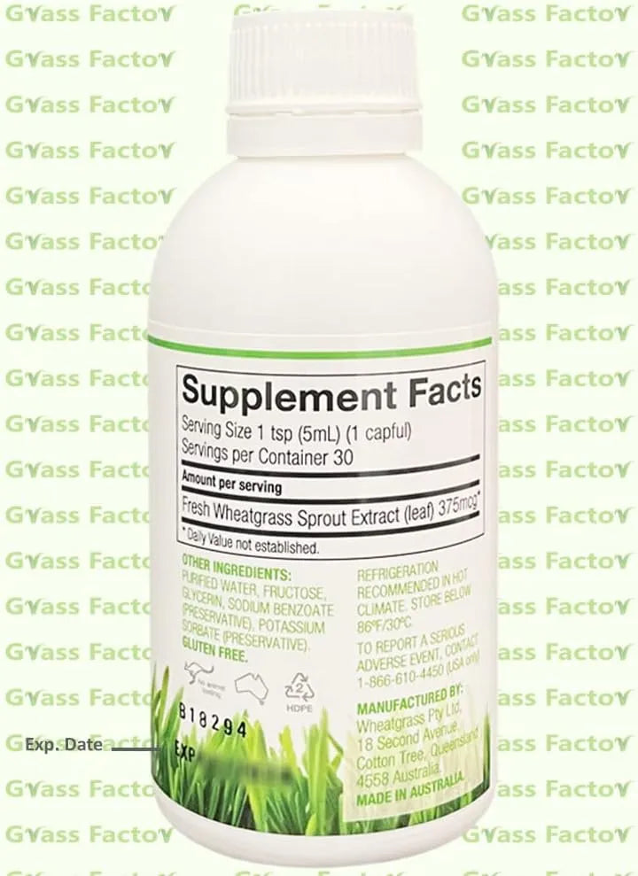 DR. WHEATGRASS - Dr Wheatgrass Supershots Wheatgrass Extract 150Ml. - The Red Vitamin MX - Suplementos Alimenticios - {{ shop.shopifyCountryName }}