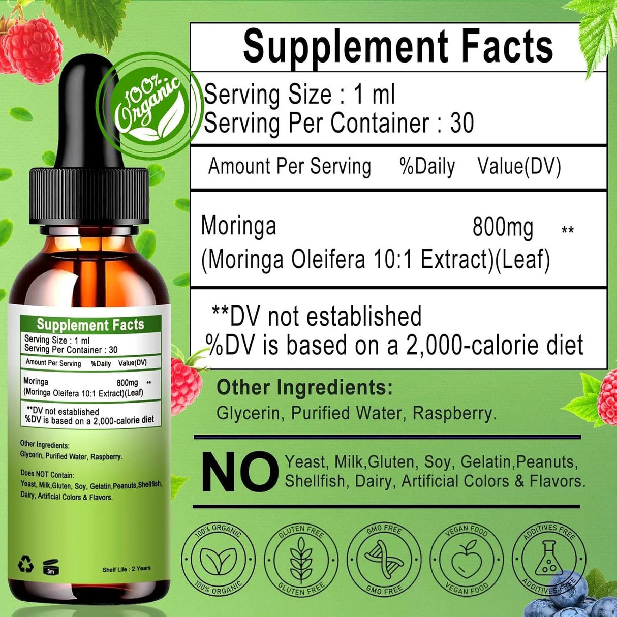 VITA LETUO - Vita Letuo Organic Moringa Liquid Drops 30Ml. - The Red Vitamin MX - Suplementos Alimenticios - {{ shop.shopifyCountryName }}