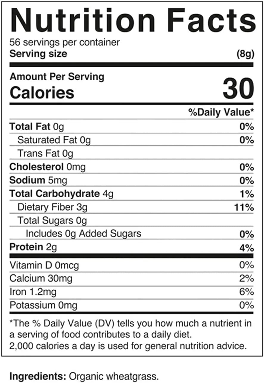 VITAMATIC - Vitamatic Certified USDA Organic Wheatgrass Powder 454Gr. - The Red Vitamin MX - Suplementos Alimenticios - {{ shop.shopifyCountryName }}