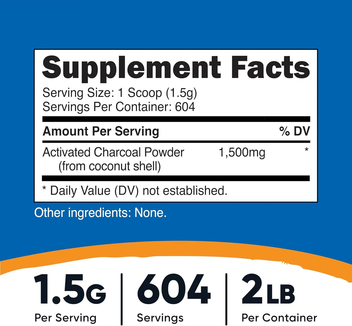 NUTRICOST - Nutricost Activated Charcoal Powder 604 Servicios 907Gr. - The Red Vitamin MX - Suplementos Alimenticios - {{ shop.shopifyCountryName }}