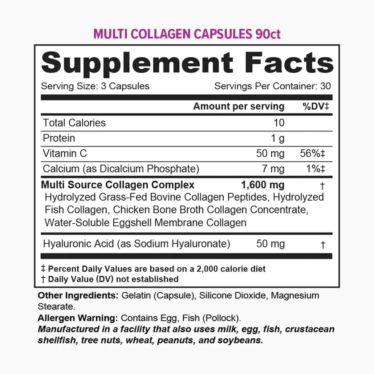 VITAUTHORITY - Vitauthority Multi Collagen 90 Capsulas - The Red Vitamin MX - Suplementos Alimenticios - {{ shop.shopifyCountryName }}