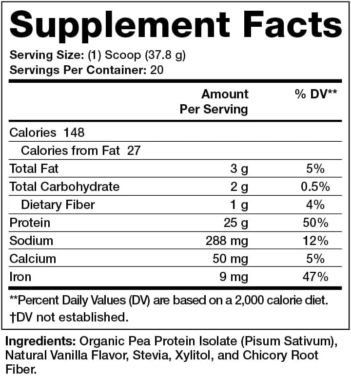 OLYMPIAN LABS - Olympian Labs Plant Based Pea Protein Powder Vanilla 821Gr. - The Red Vitamin MX - Suplementos Alimenticios - {{ shop.shopifyCountryName }}