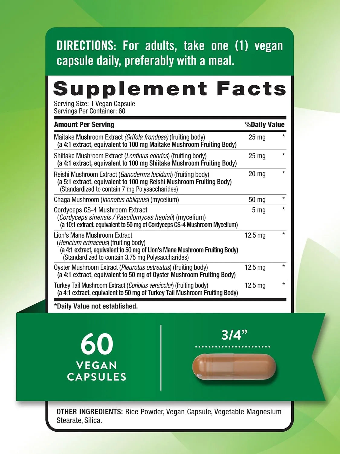 NATURE'S TRUTH - Nature's Truth Mushroom Complex 60 Capsulas - The Red Vitamin MX - Suplementos Alimenticios - {{ shop.shopifyCountryName }}