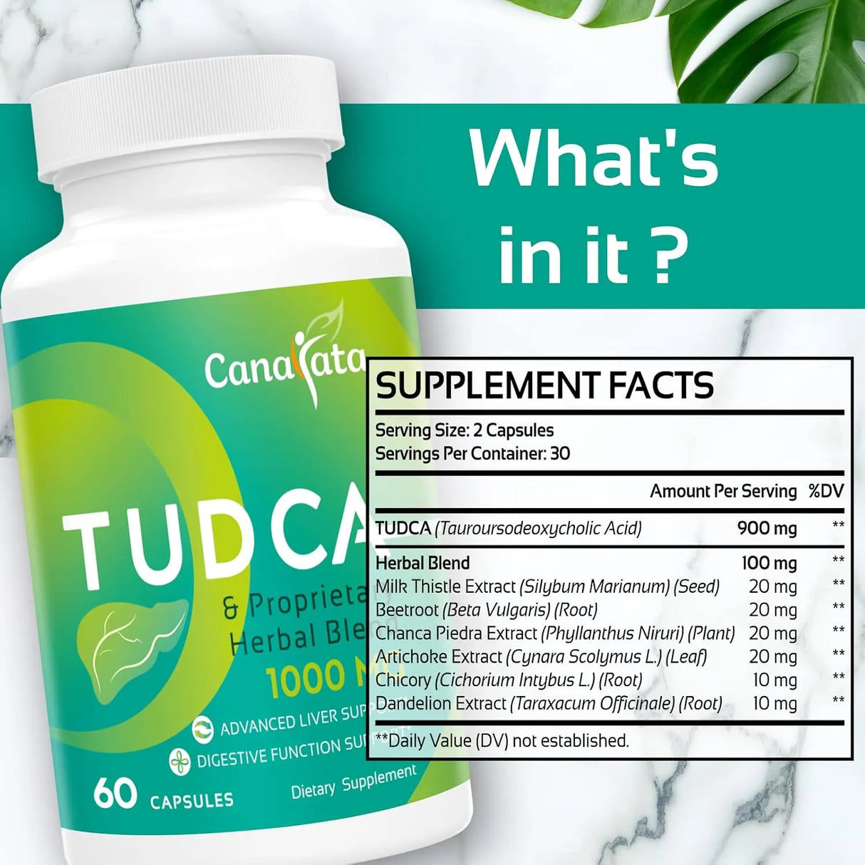 CANARATA - Canarata TUDCA Liver Support 1000Mg. 60 Capsulas - The Red Vitamin MX - Suplementos Alimenticios - {{ shop.shopifyCountryName }}