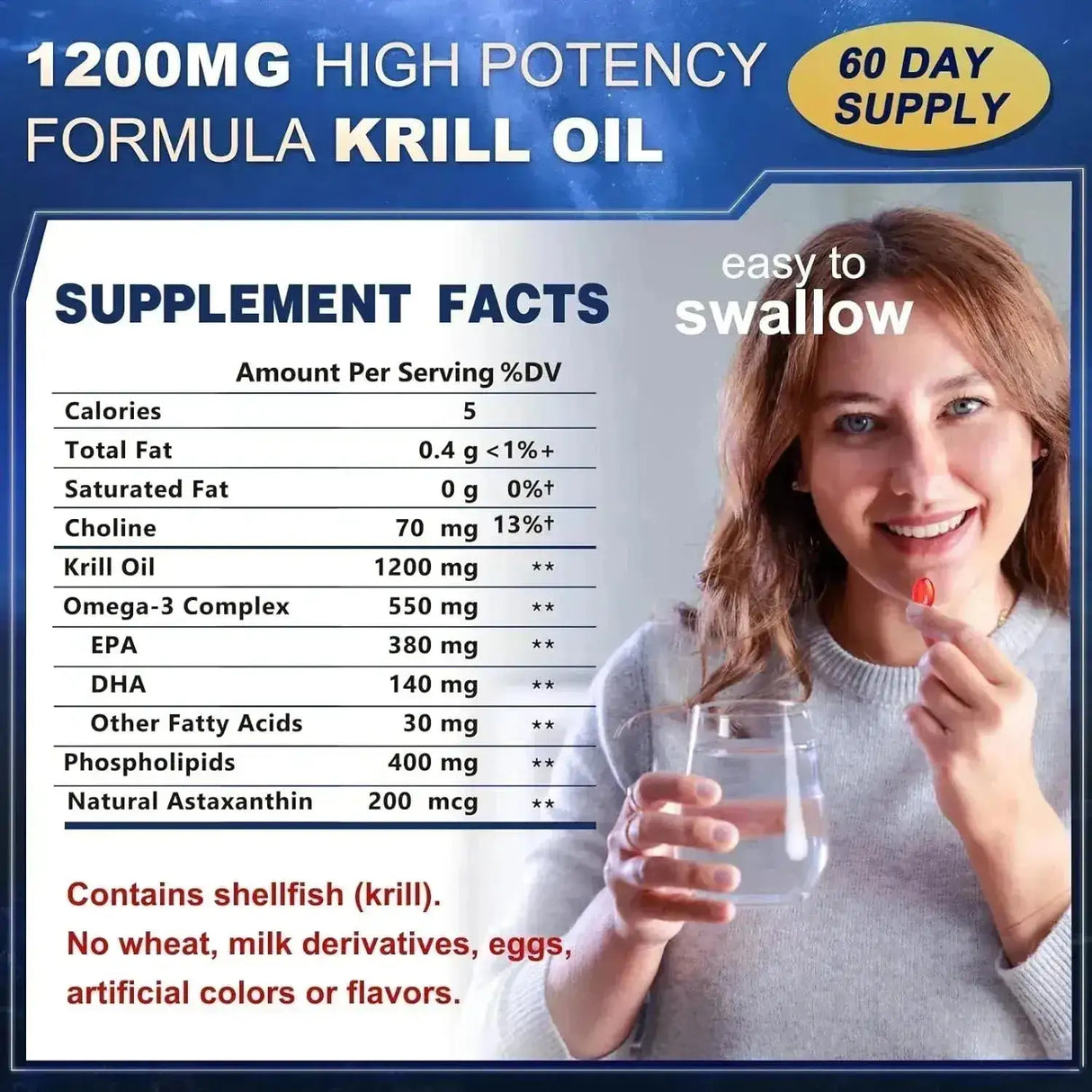 ZEBORA - ZEBORA Krill Oil 1200Mg. 120 Capsulas Blandas - The Red Vitamin MX - Suplementos Alimenticios - {{ shop.shopifyCountryName }}