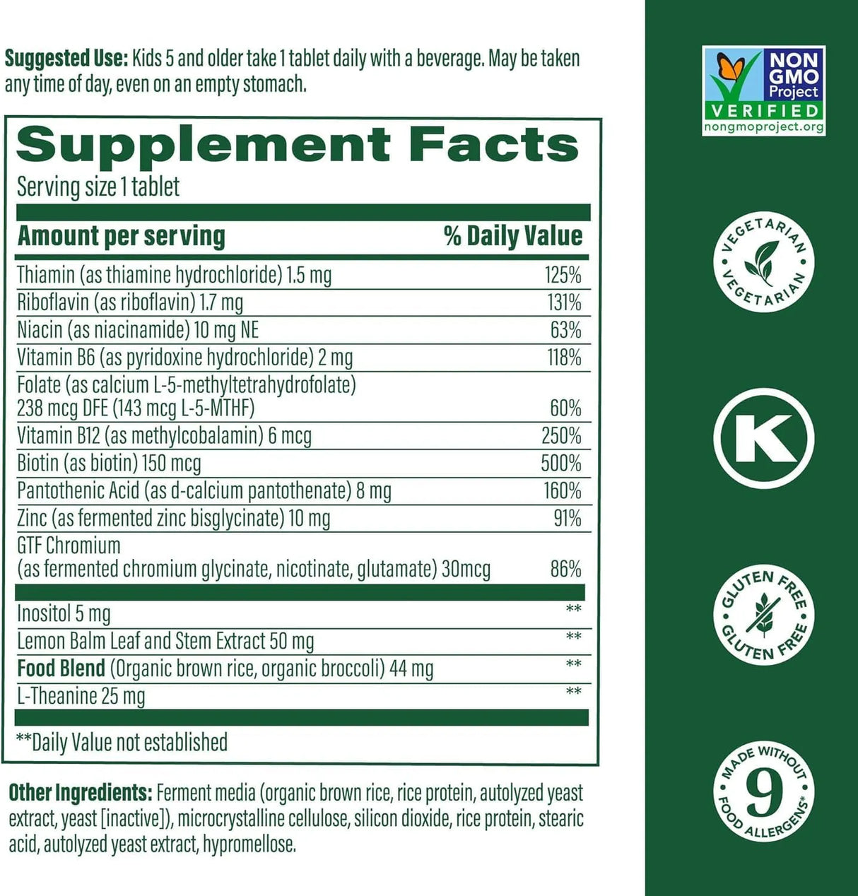 MEGAFOOD - MegaFood Kids B Complex 30 Mini Tabletas - The Red Vitamin MX - Suplementos Alimenticios - {{ shop.shopifyCountryName }}