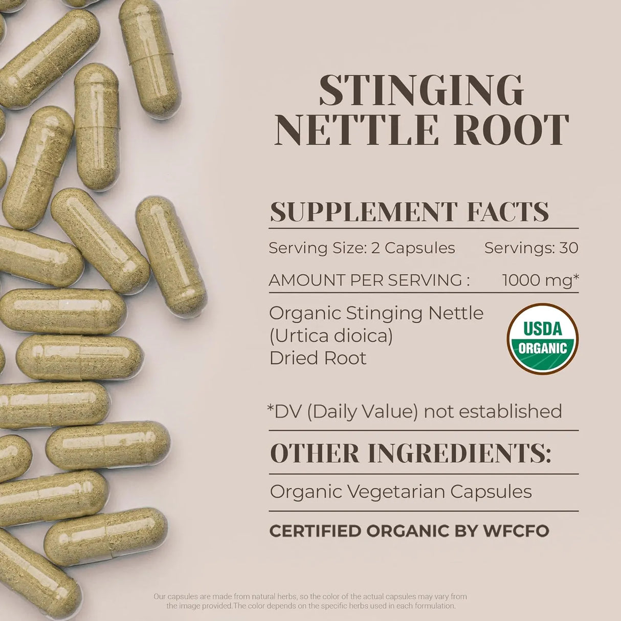 GARDEN ORGANICS - Garden Organics Stinging Nettle Root 60 Capsulas - The Red Vitamin MX - Suplementos Alimenticios - {{ shop.shopifyCountryName }}