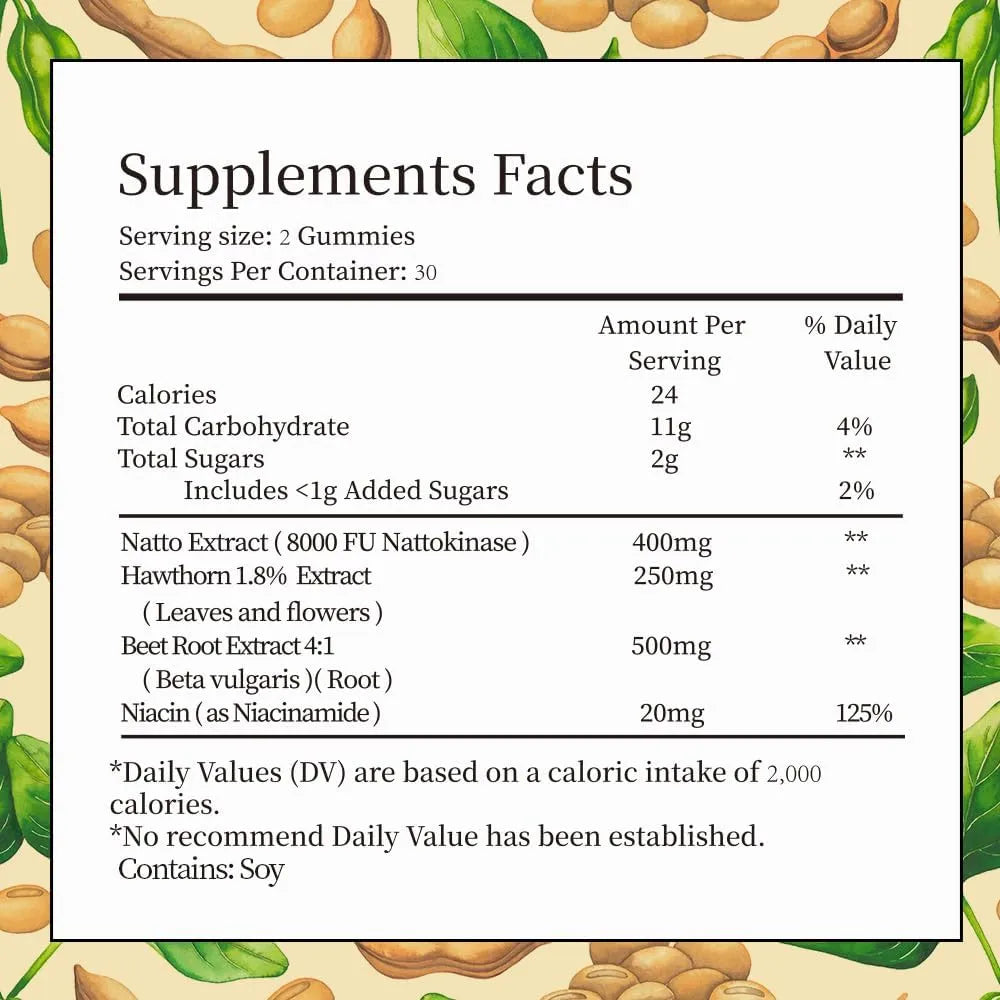 IIETRUIOM - IIEltruiom Nattokinase 8,000 FU Gummies 60 Gomitas - The Red Vitamin MX - Suplementos Alimenticios - {{ shop.shopifyCountryName }}