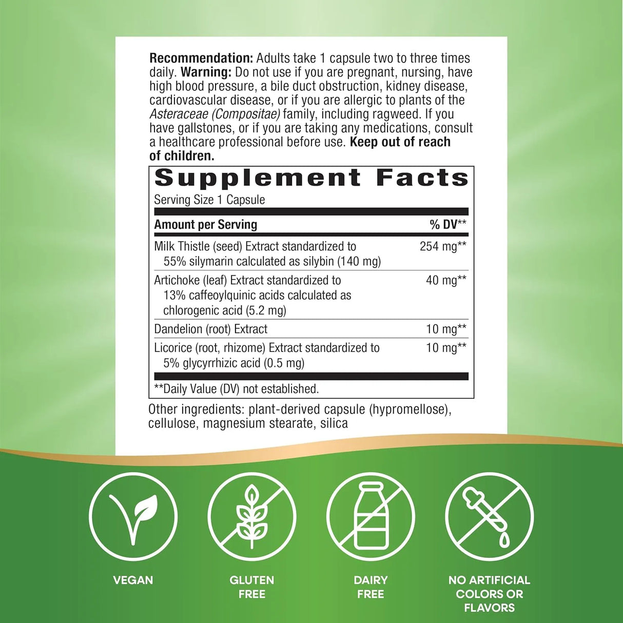 NATURE'S WAY - Nature's Way Super Milk Thistle 4 Herb Blend 120 Capsulas - The Red Vitamin MX - Suplementos Alimenticios - {{ shop.shopifyCountryName }}