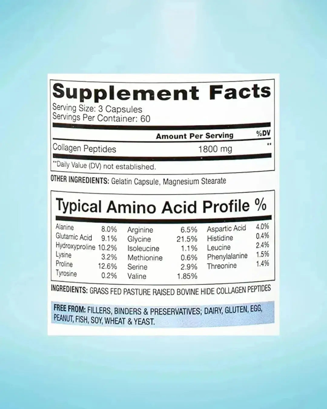 BIOOPTIMAL - BioOptimal Collagen Peptides 180 Capsulas - The Red Vitamin MX - Suplementos Alimenticios - {{ shop.shopifyCountryName }}