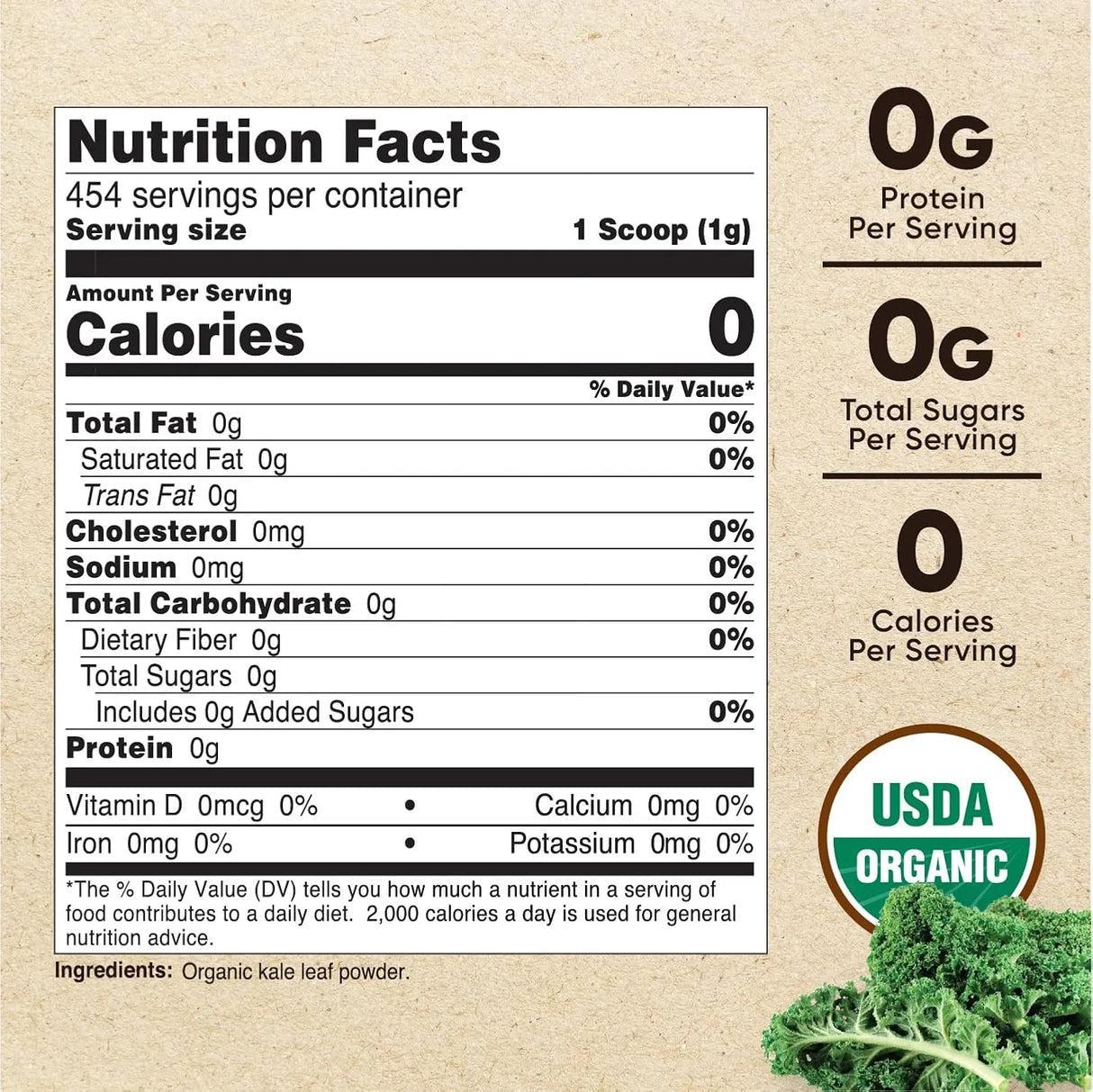 NUTRICOST - Nutricost Organic Kale Powder 454Gr. 2 Pack - The Red Vitamin MX - Suplementos Alimenticios - {{ shop.shopifyCountryName }}