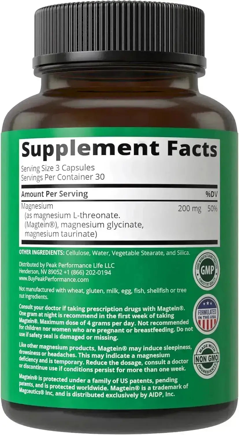 PEAK PERFORMANCE - Peak Performance 3 in 1 Advanced Magnesium Complex 90 Capsulas - The Red Vitamin MX - Suplementos Alimenticios - {{ shop.shopifyCountryName }}