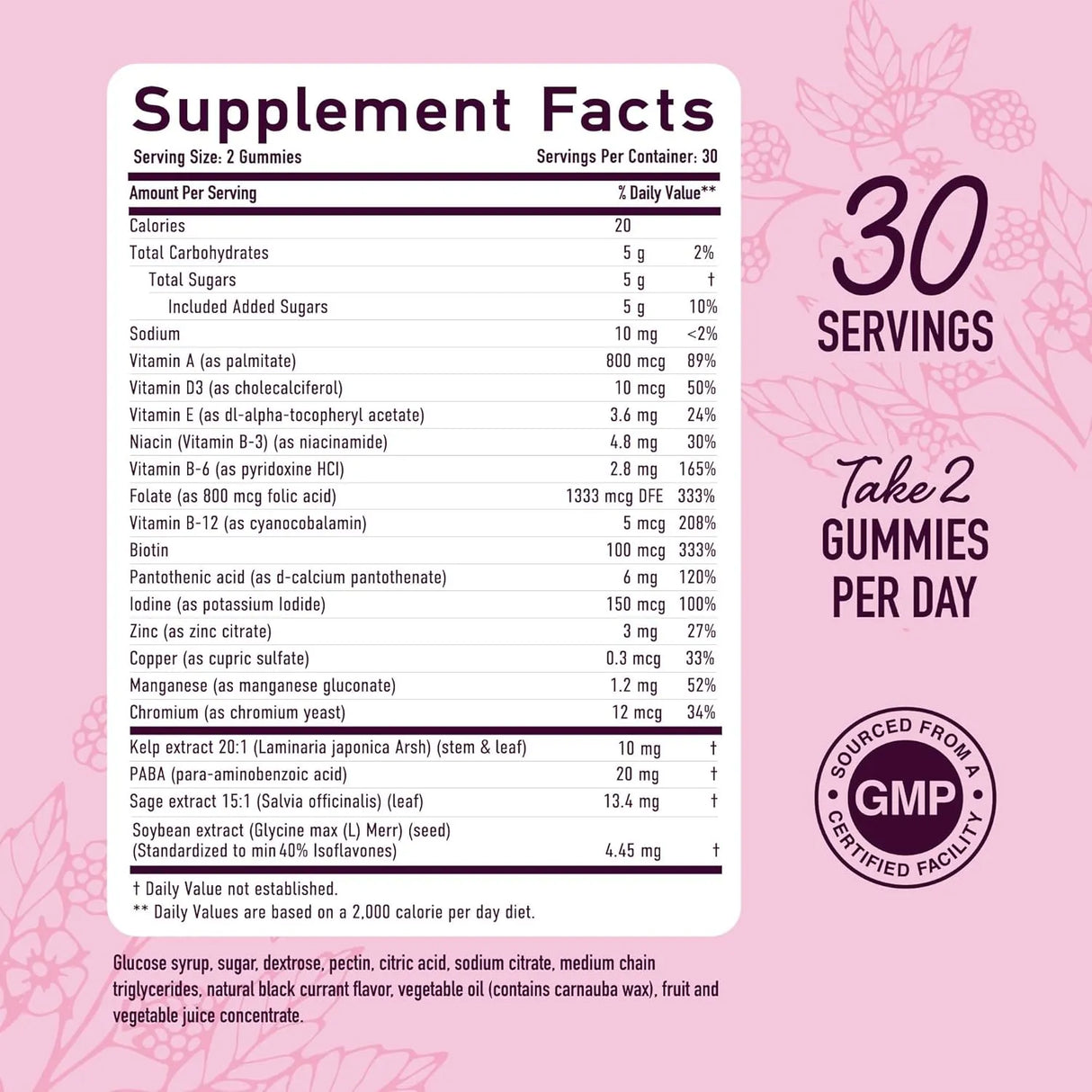 SM Nutrition - SMNutrition Menopause Support Gummies 60 Gomitas - The Red Vitamin MX - Suplementos Alimenticios - {{ shop.shopifyCountryName }}