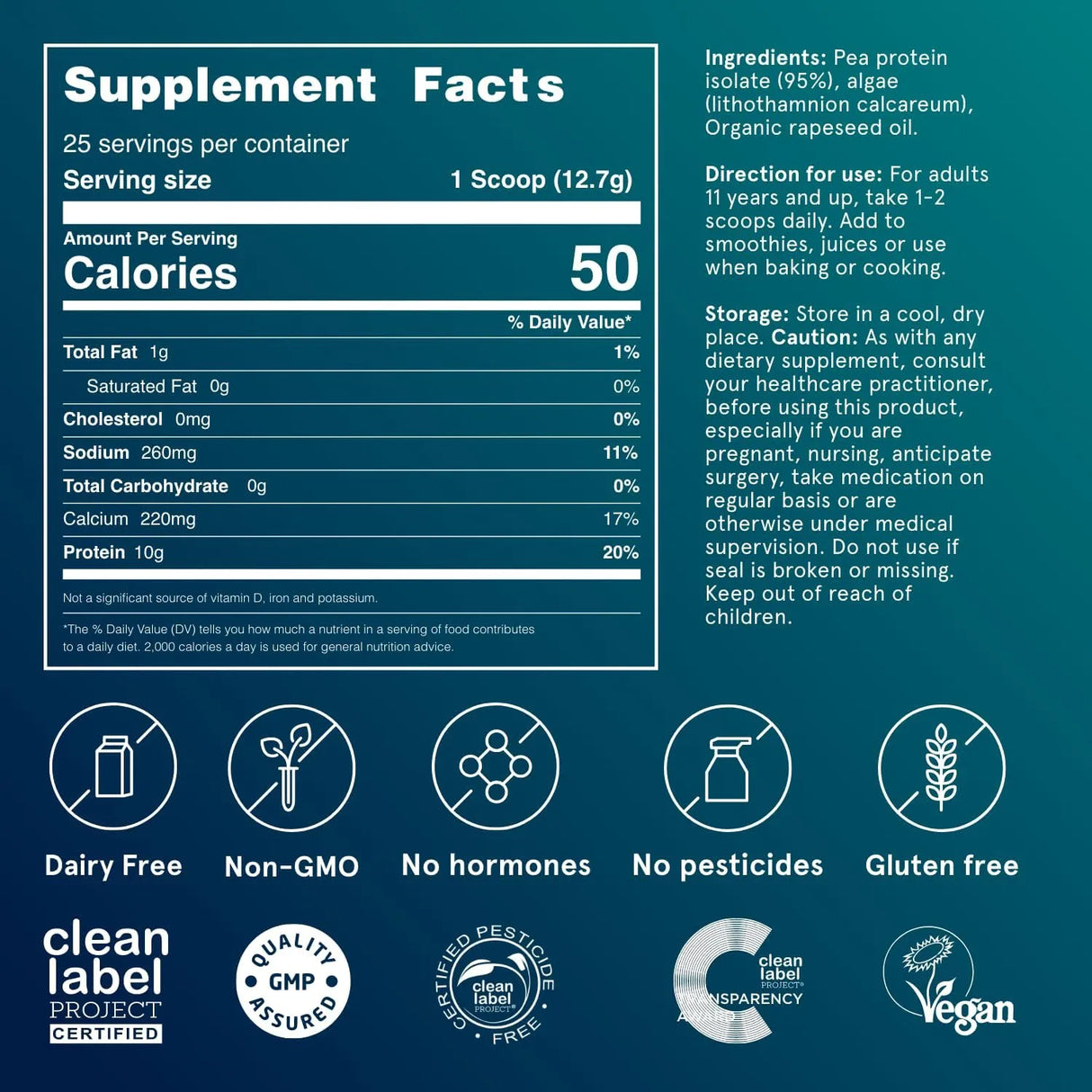 PUORI - Puori Vegan Plant Protein Enhancer Powder Pea Protein Neutral Flavor 317Gr. - The Red Vitamin MX - Suplementos Alimenticios - {{ shop.shopifyCountryName }}