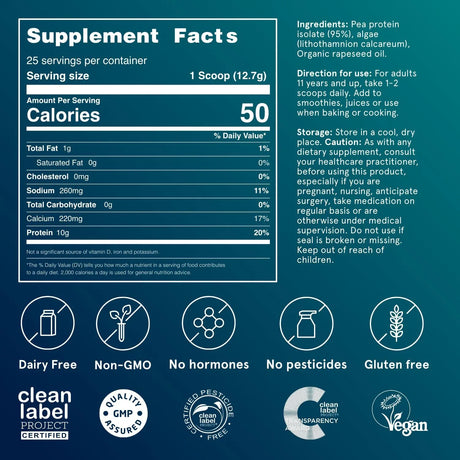 PUORI - Puori Vegan Plant Protein Enhancer Powder Pea Protein Neutral Flavor 317Gr. - The Red Vitamin MX - Suplementos Alimenticios - {{ shop.shopifyCountryName }}