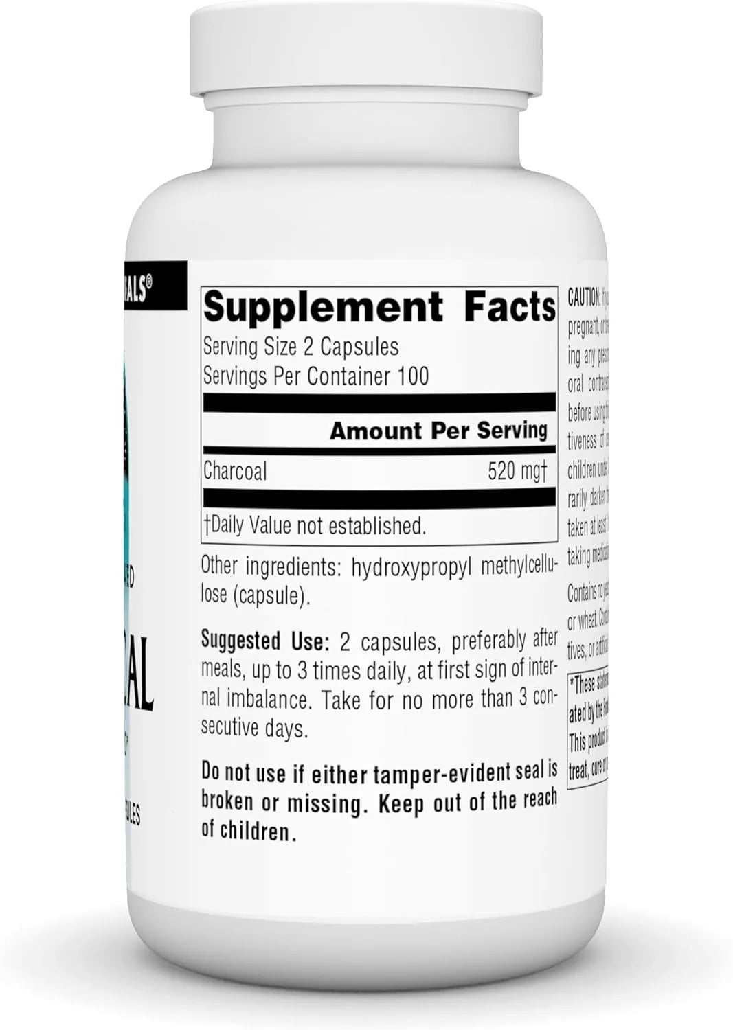 SOURCE NATURALS - Source Naturals Charcoal 260Mg. 200 Capsulas - The Red Vitamin MX - Suplementos Alimenticios - {{ shop.shopifyCountryName }}