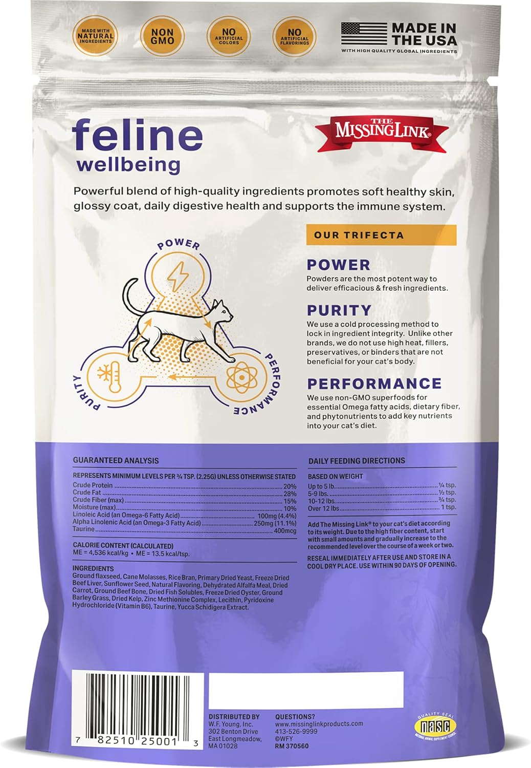 The Missing Link Feline Superfood Supplement Powder 170Gr.