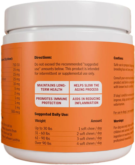 FUREVERY - Furevery Daily Dog Multivitamin Chicken Flavored 60 Masticables - The Red Vitamin MX - Multivitamínicos Para Perros - {{ shop.shopifyCountryName }}