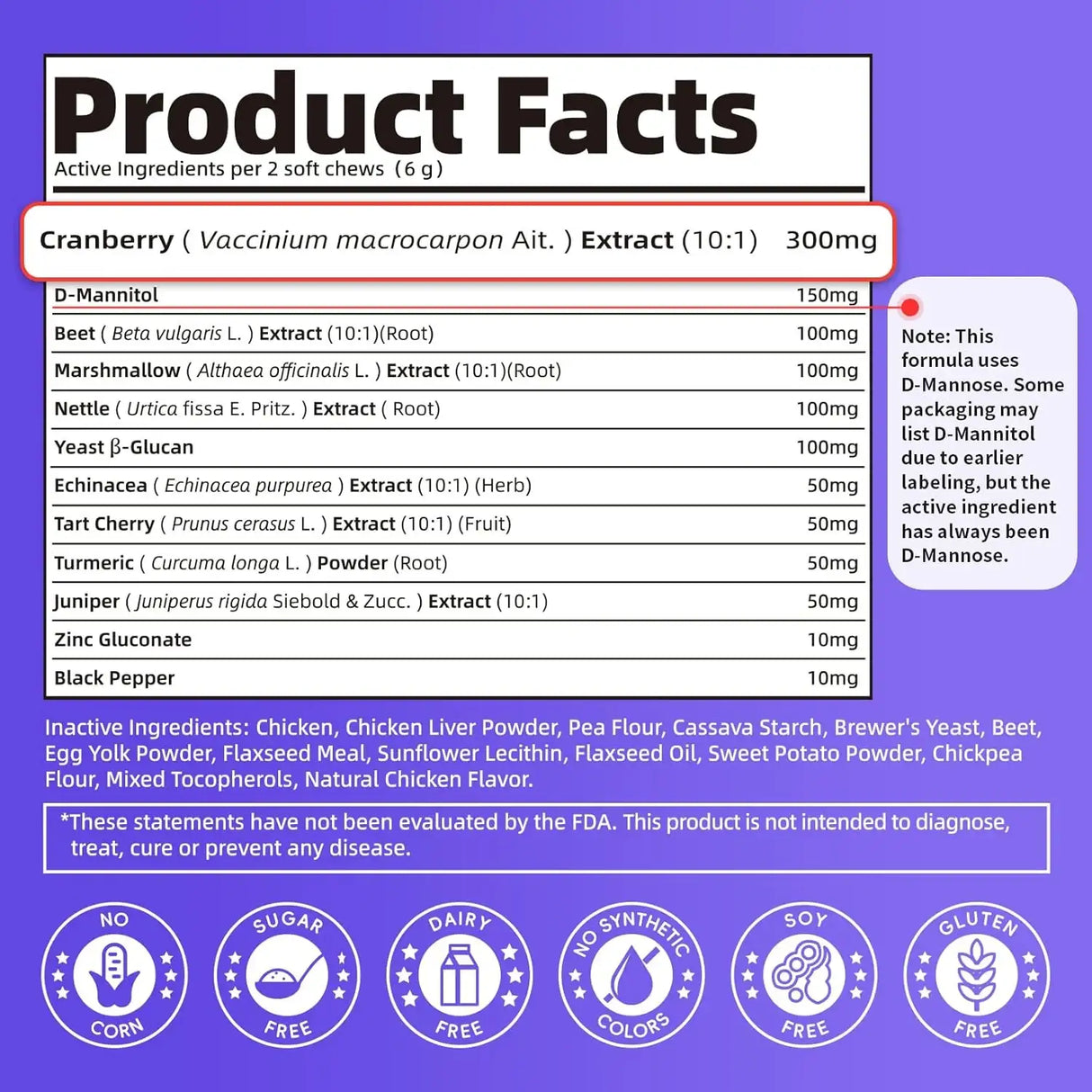 POPPAW - POPPAW Cranberry Supplement for Dog UTI Treatment Chicken 90 Masticables - The Red Vitamin MX - Salud De Tracto Urinario Para Perros - {{ shop.shopifyCountryName }}