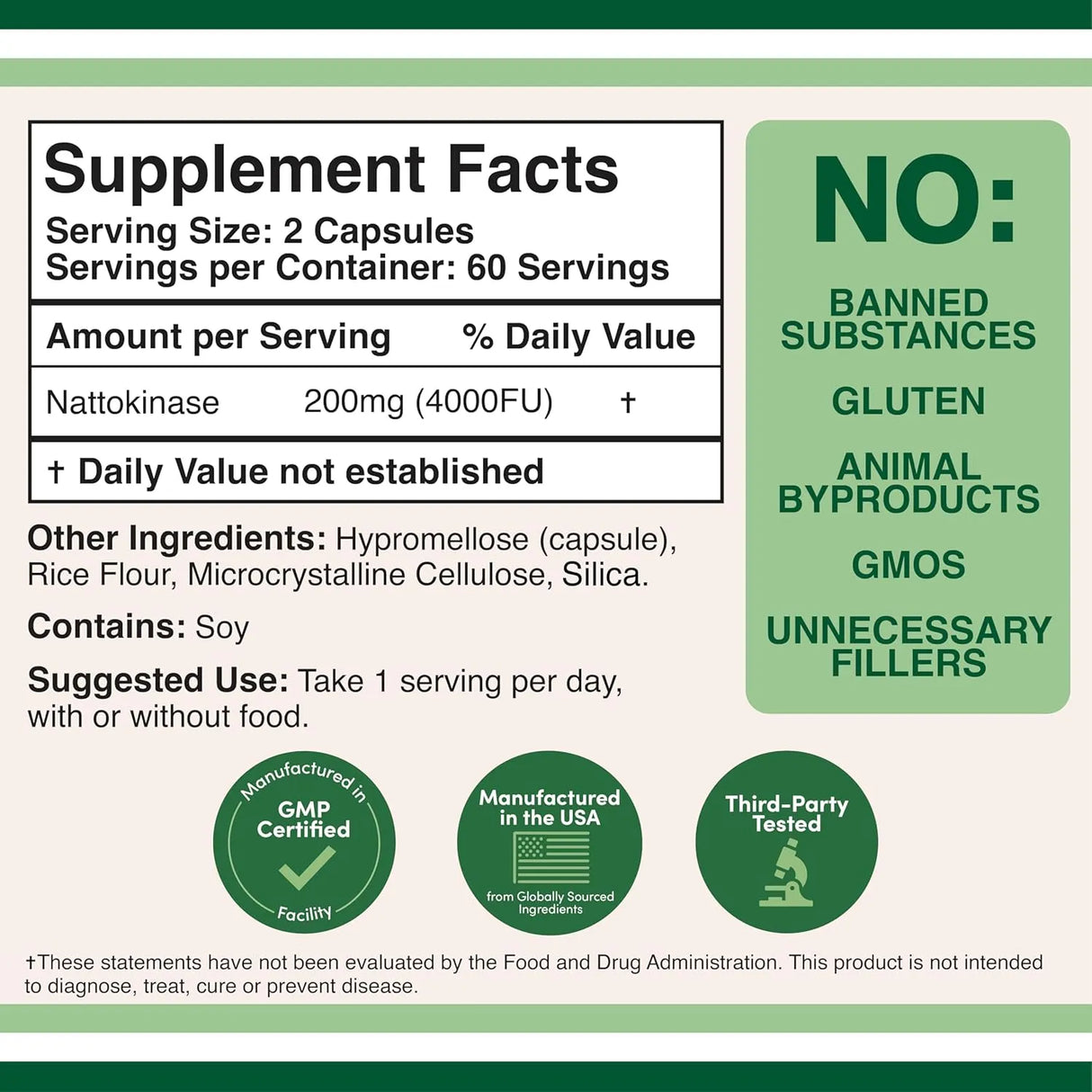 DOUBLE WOOD SUPPLEMENTS - Double Wood Supplements Nattokinase 4,000 FU 120 Capsulas - The Red Vitamin MX - Suplementos Alimenticios - {{ shop.shopifyCountryName }}