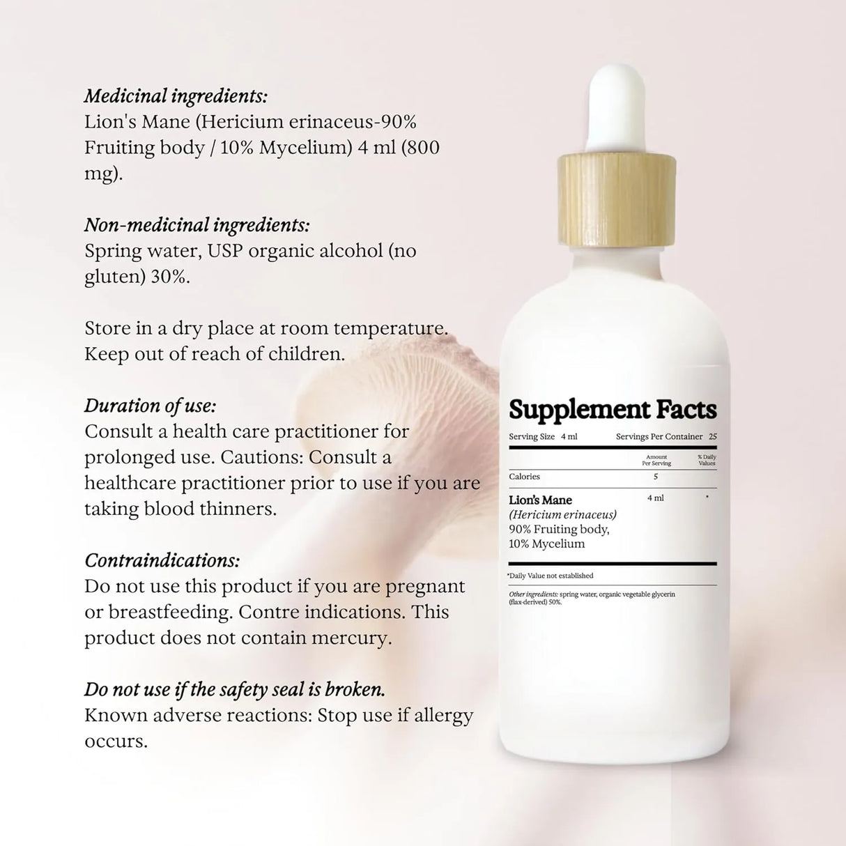 RAINBO - Rainbo Lion's Mane Mushroom Tincture 3.4 Fl.Oz. - The Red Vitamin MX - Suplementos Alimenticios - {{ shop.shopifyCountryName }}