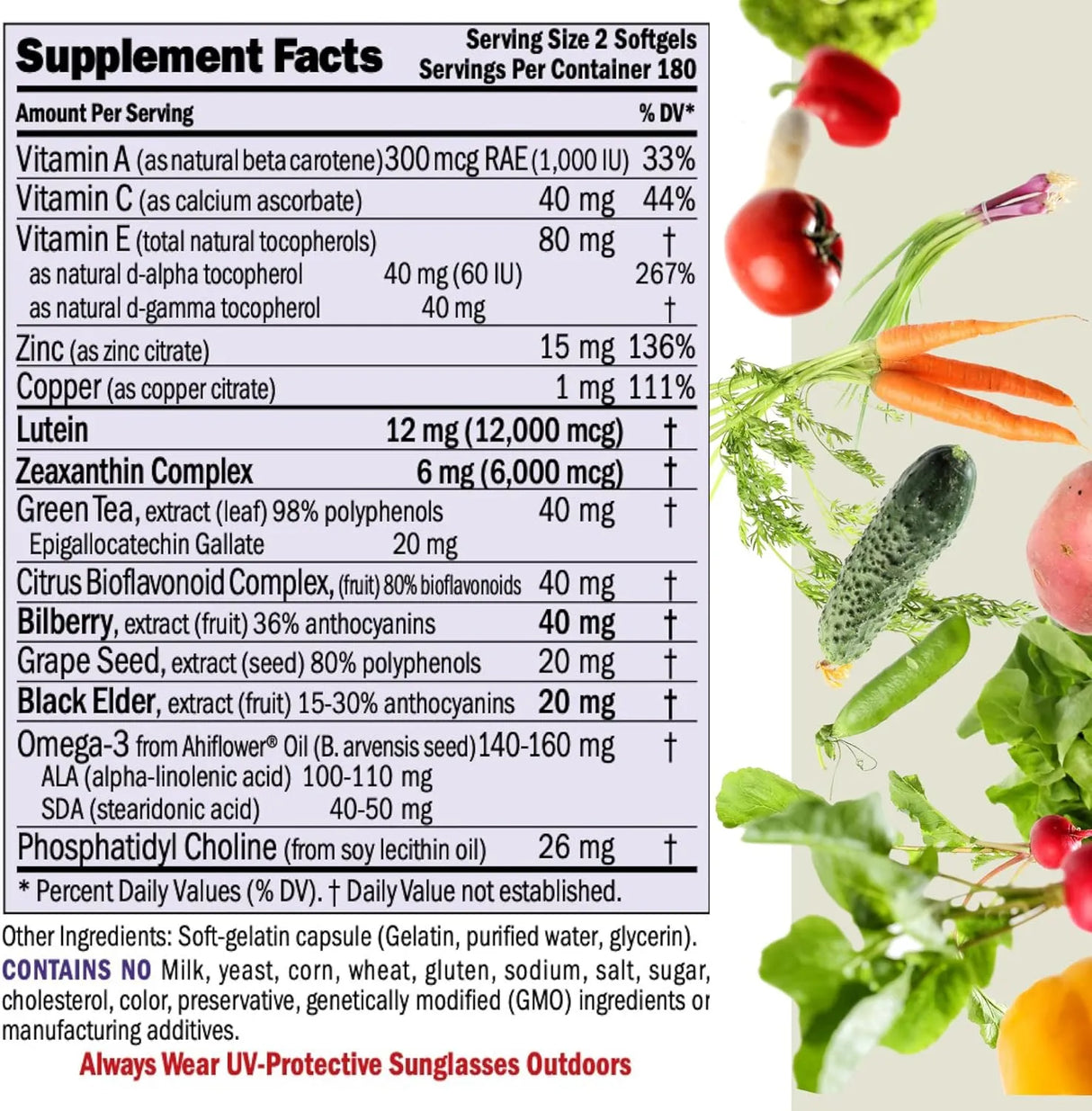 ANDREW LESSMAN - ANDREW LESSMAN Ultimate Eye Support 60 Capsulas Blandas - The Red Vitamin MX - Suplementos Alimenticios - {{ shop.shopifyCountryName }}