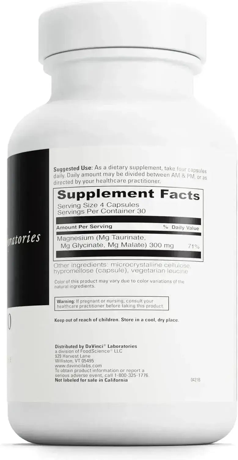 DAVINCI LABS - DaVinci Labs Tri-Mag 300 120 Capsulas - The Red Vitamin MX - Suplementos Alimenticios - {{ shop.shopifyCountryName }}