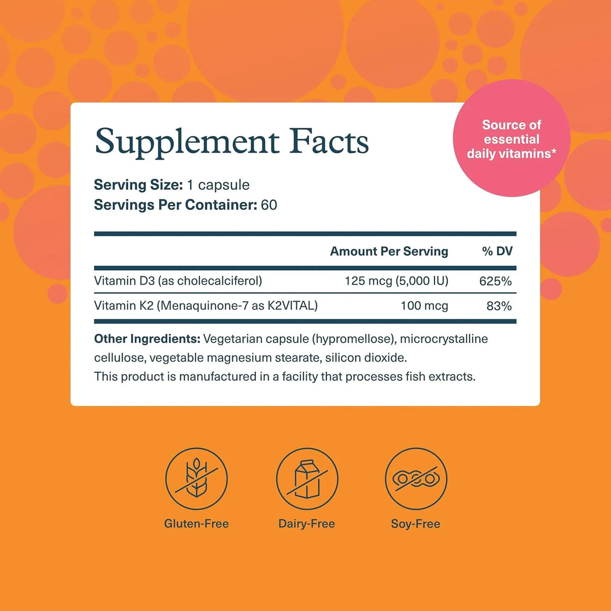 YOUTHEORY - Youtheory K2D3 60 Capsulas - The Red Vitamin MX - Suplementos Alimenticios - {{ shop.shopifyCountryName }}