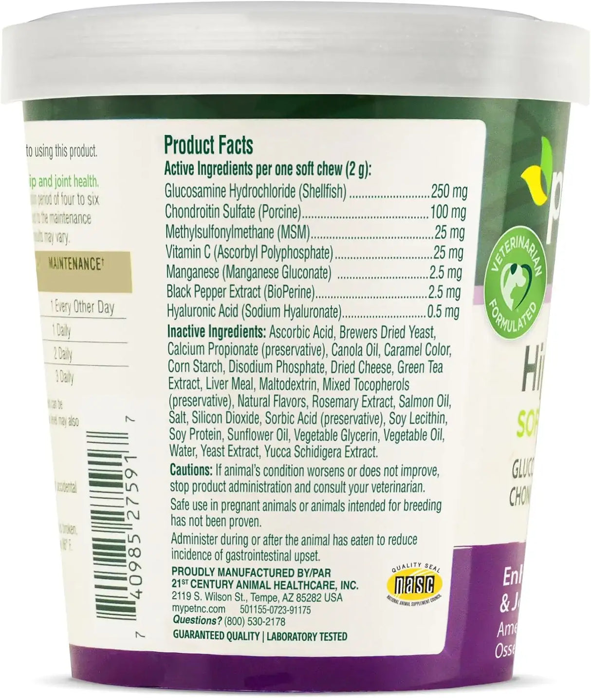 PETNC - Petnc Natural Care Hip & Joint Health Supplement for Dogs 90 Masticables - The Red Vitamin MX - Cuidado De Cadera Y Articulaciones Para Perros - {{ shop.shopifyCountryName }}