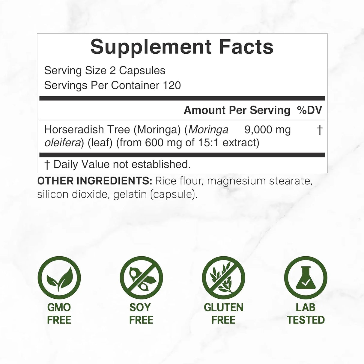 DEAL SUPPLEMENT - Deal Supplement Moringa 9,000Mg. 240 Capsulas - The Red Vitamin MX - Suplementos Alimenticios - {{ shop.shopifyCountryName }}
