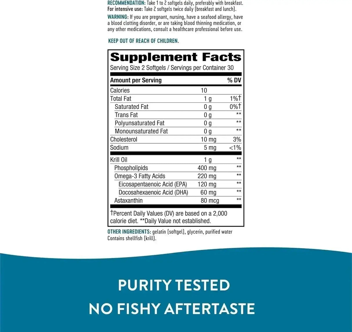 NATURE'S WAY - Nature's Way Krill Oil 60 Capsulas Blandas - The Red Vitamin MX - Suplementos Alimenticios - {{ shop.shopifyCountryName }}