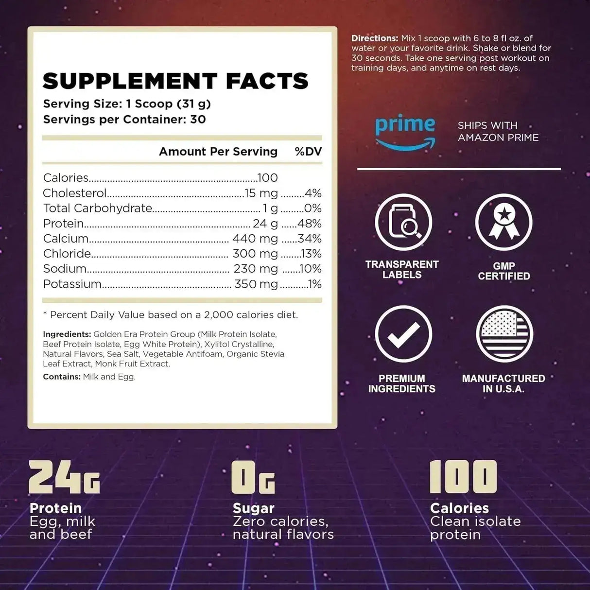 OLD SCHOOL - Old School Labs Vintage Brawn Muscle-Building Protein Powder Vanilla Milkshake 952Gr. - The Red Vitamin MX - Suplementos Alimenticios - {{ shop.shopifyCountryName }}